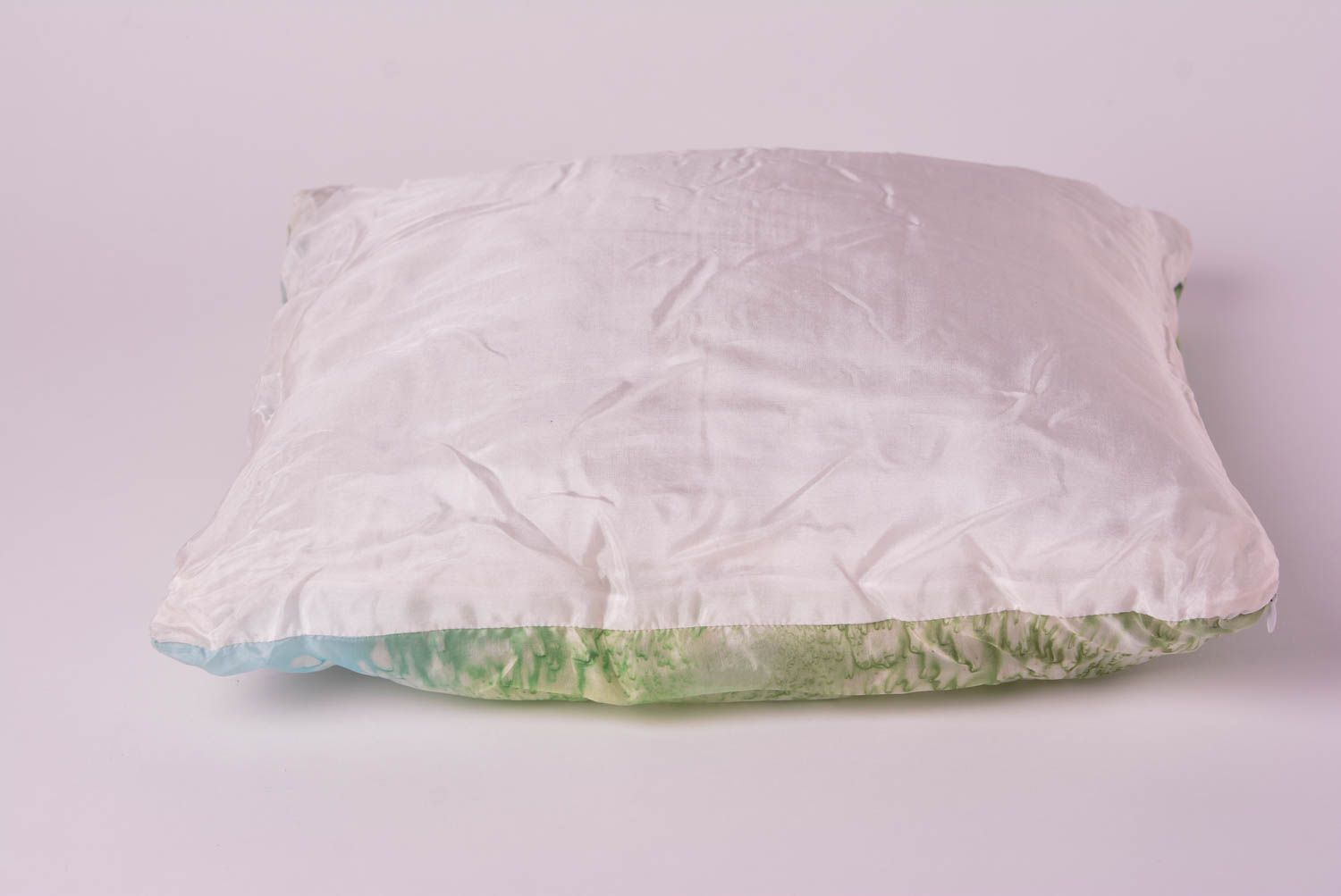 Подушка на диван хэнд мэйд декоративная подушка батик диванная подушка красивая фото 5