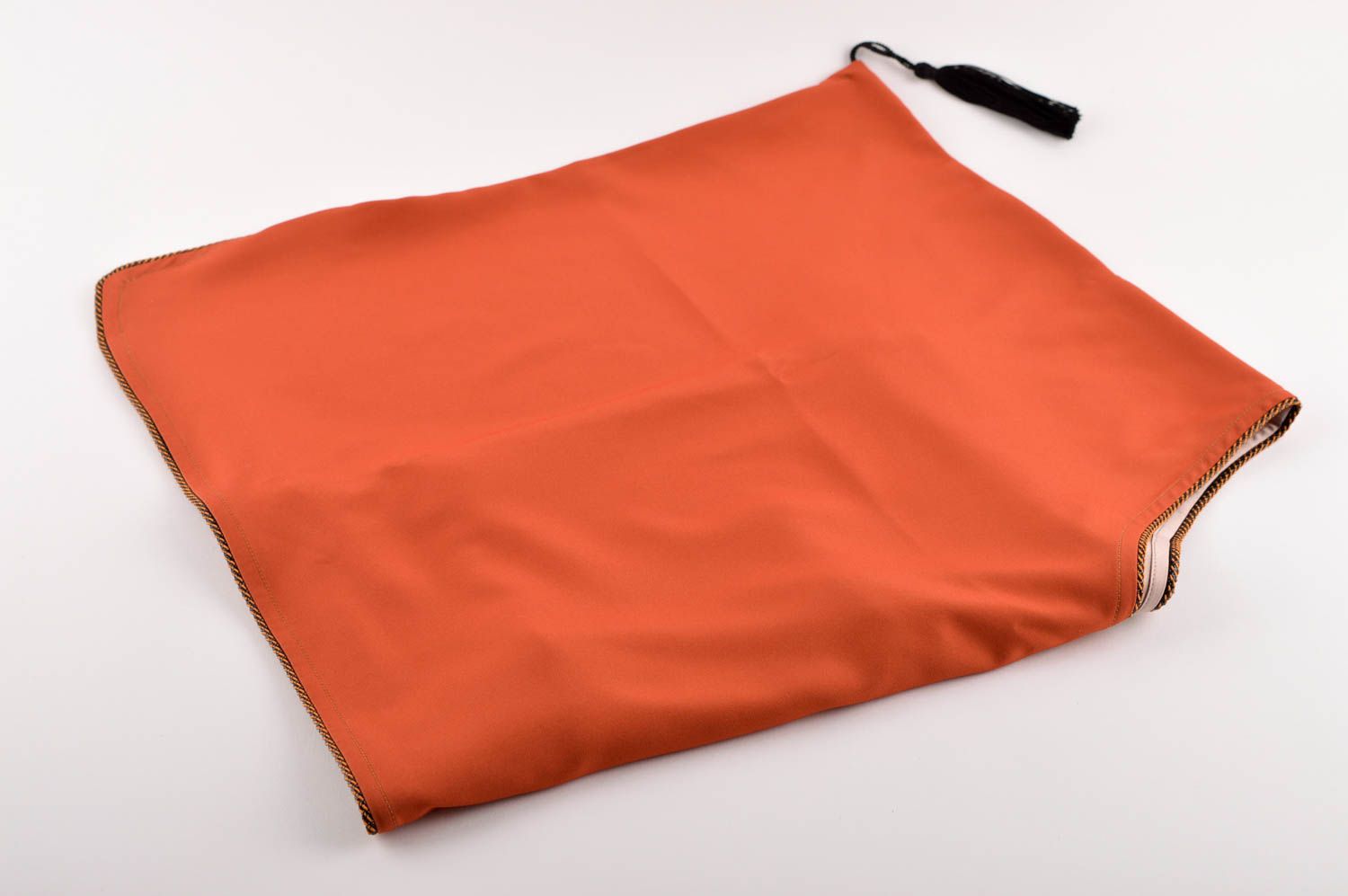 Schal mit Kapuze handgefertigt Halstuch Damen Seidenschal Damen in Rot foto 1