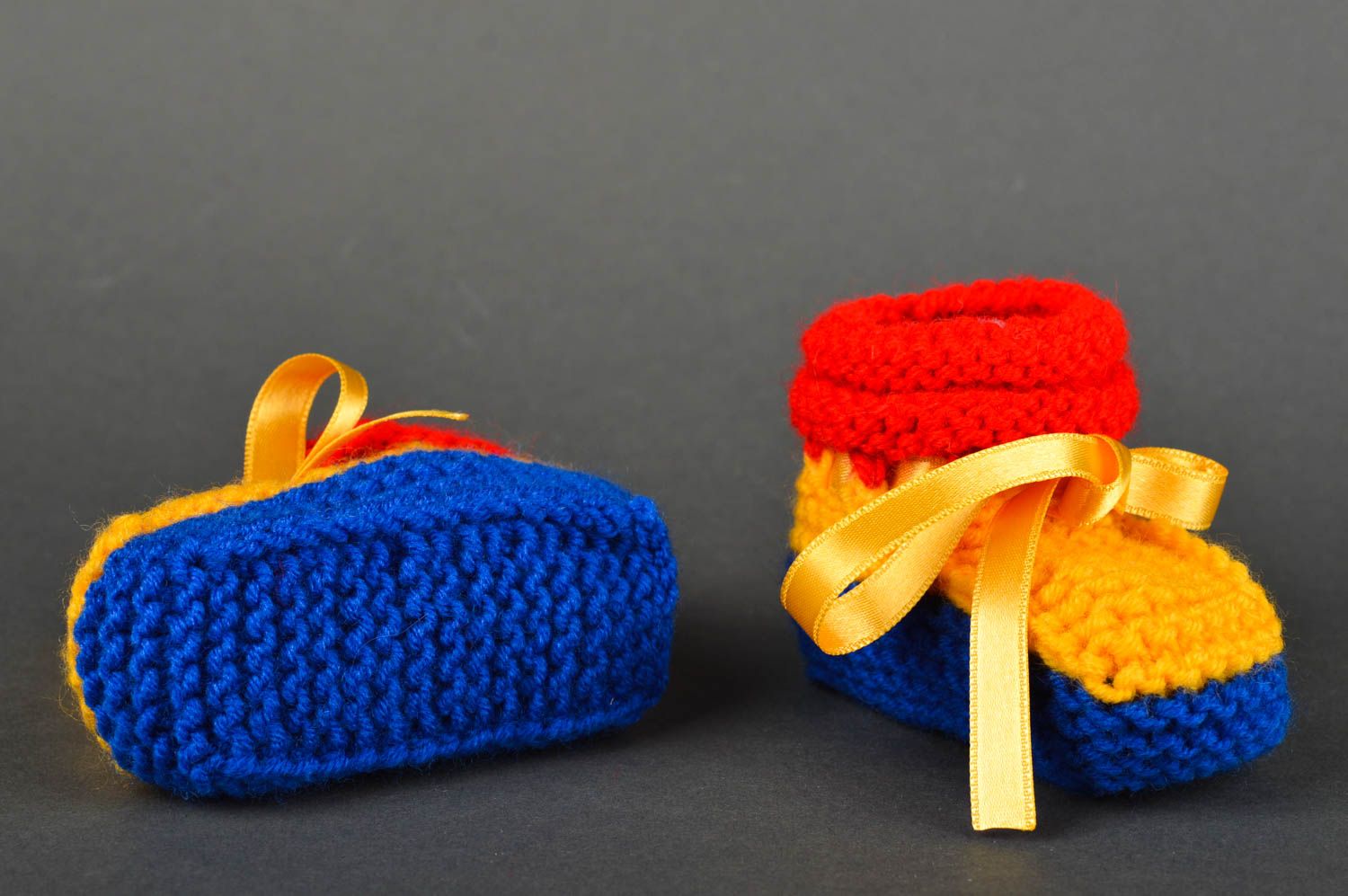 Erste Schuhe für Baby handmade gehäkelte Babyschuhe Geschenke für Kleinkinder foto 5