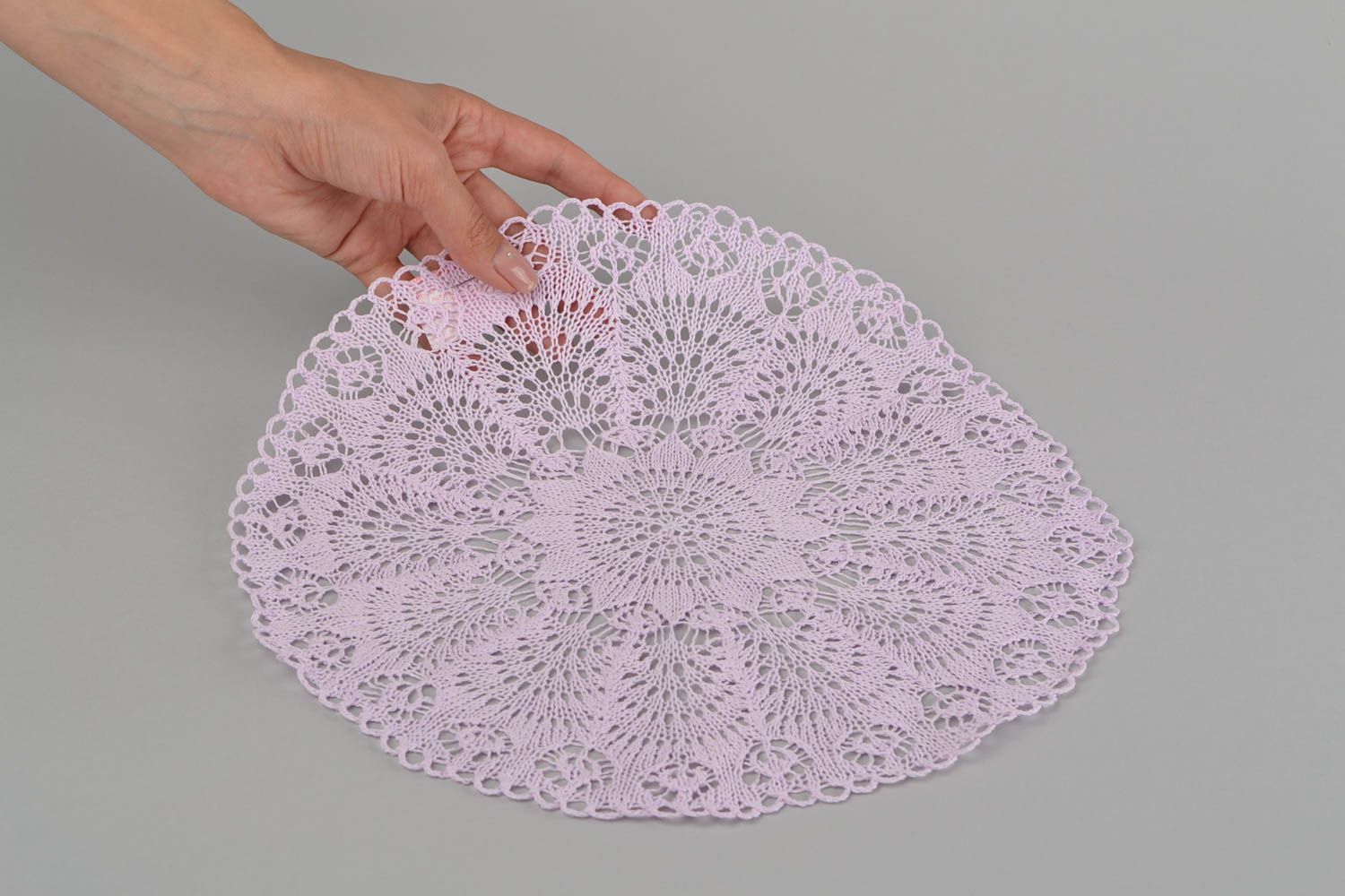 Handmade fabric napkin knitted napkin for table home textiles decor ideas photo 2