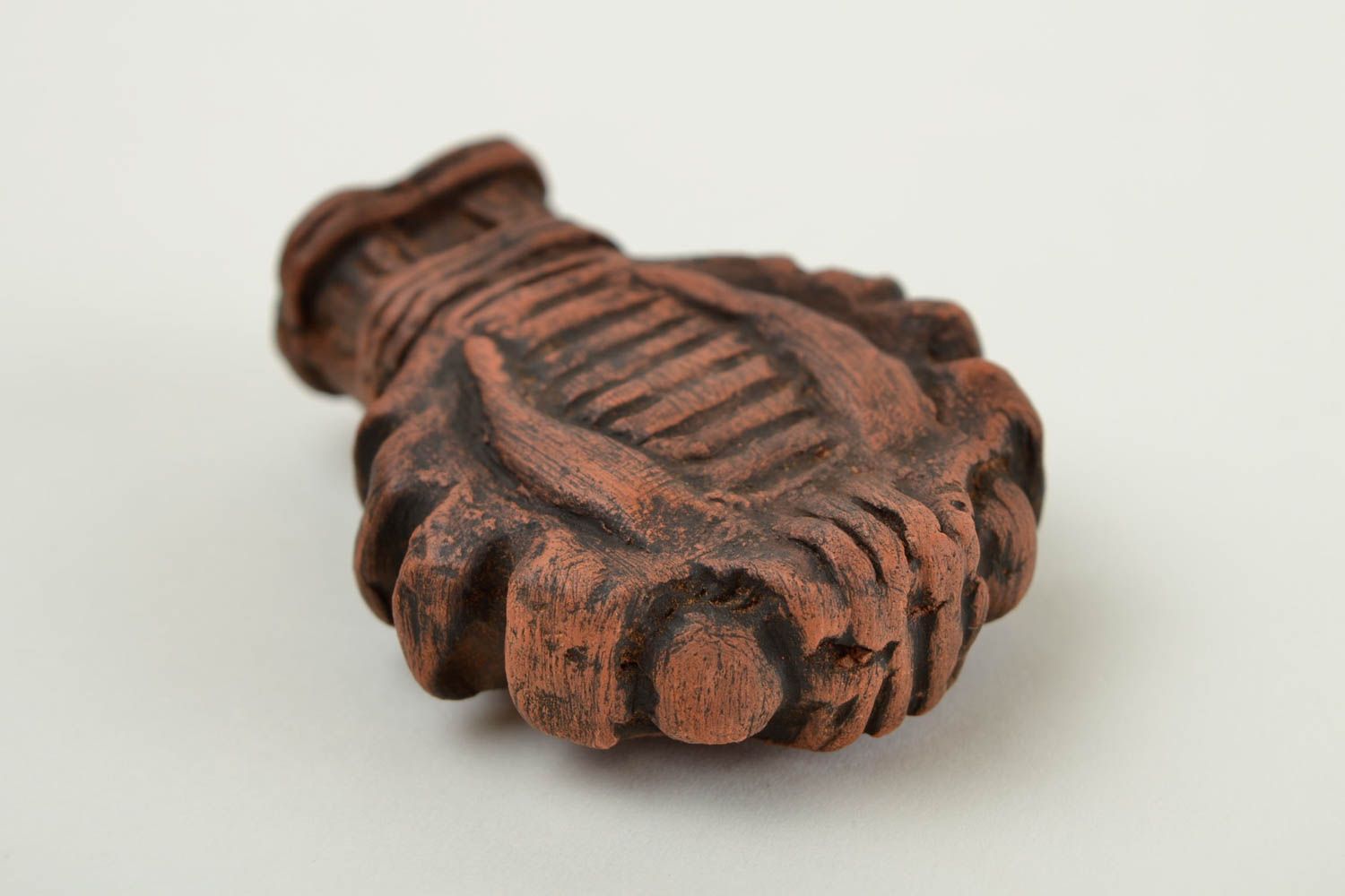 Handmade Rauch Zubehör aus Keramik Ton Pfeife Accessoire für Männer Göttlichkeit foto 4