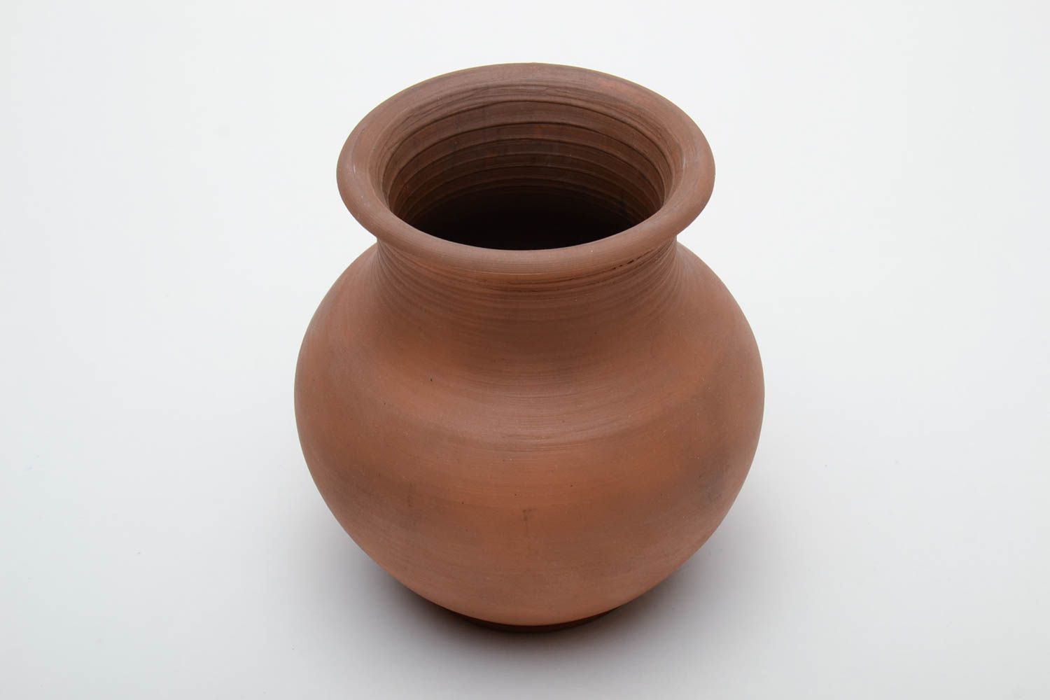 60 oz clay terracotta handmade water jug 2,33 lb photo 3