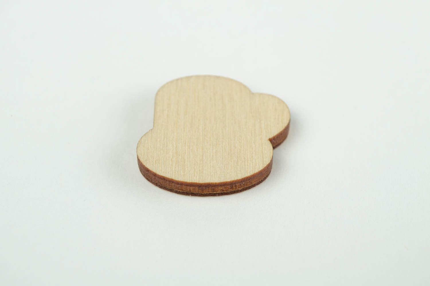 Deko Element handmade Figur zum Bemalen in Form von Tasse Holz Rohling originell foto 5