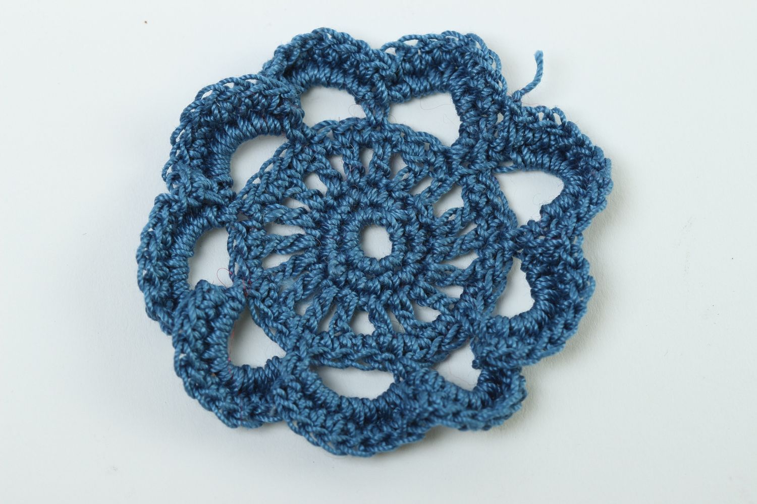 Beautiful handmade crochet flower jewelry making supplies fashion trends  photo 2