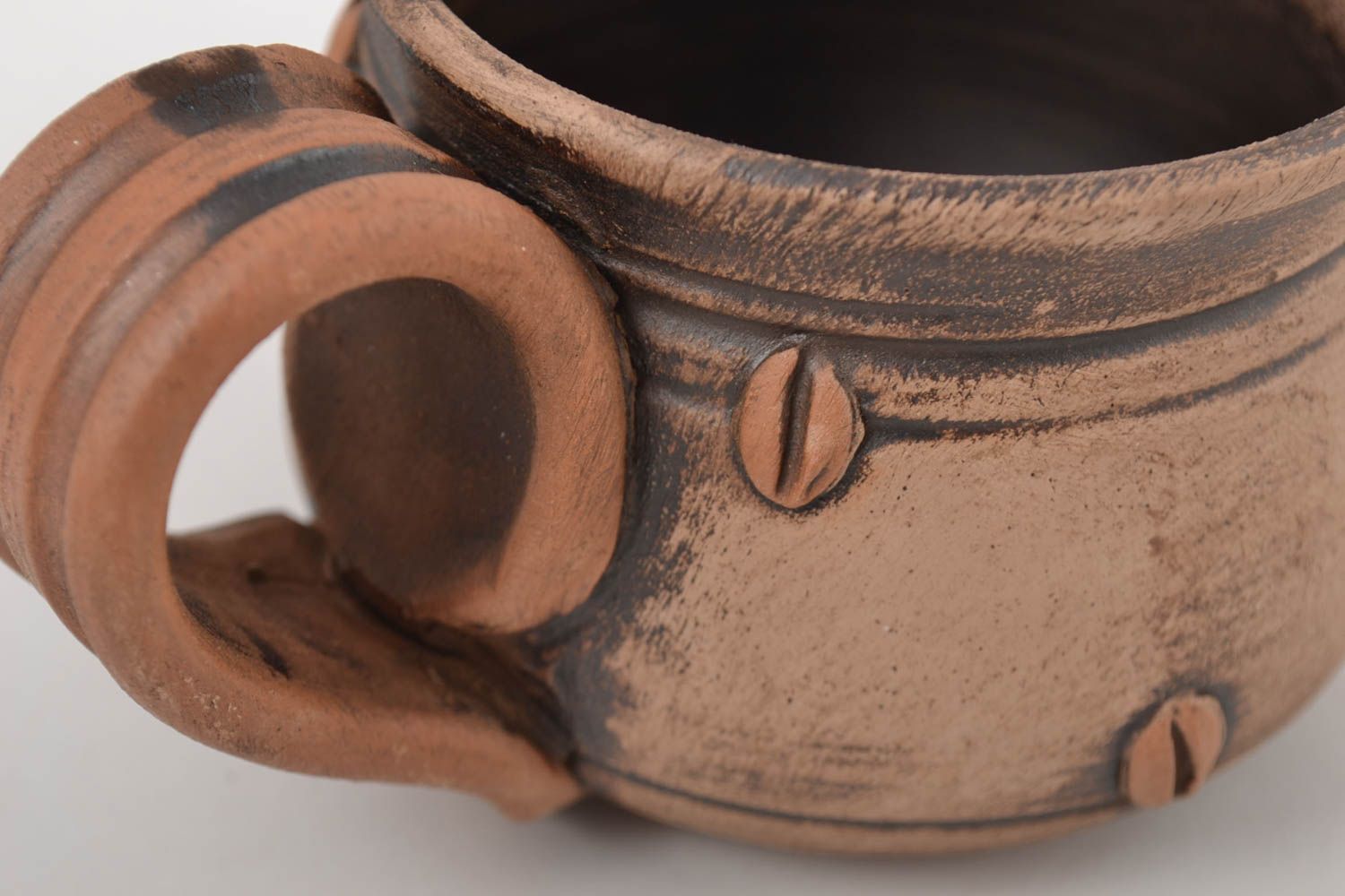 Handmade Tasse Keramik Küchen Zubehör Keramik Geschirr originelle Geschenke  foto 3
