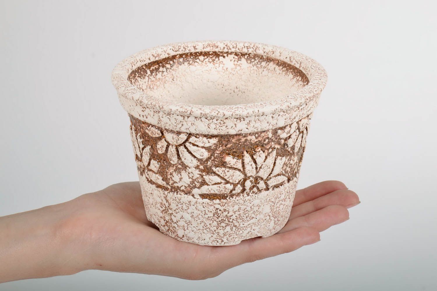 Ceramic flower pot for Violet photo 5