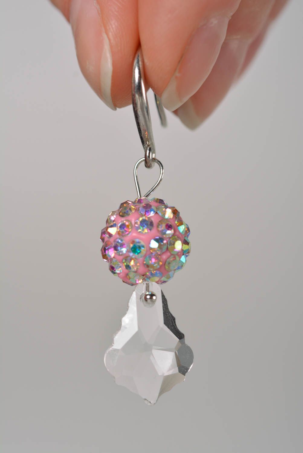 Handmade jewellery designer earrings fashion accessories dangling earrings photo 4