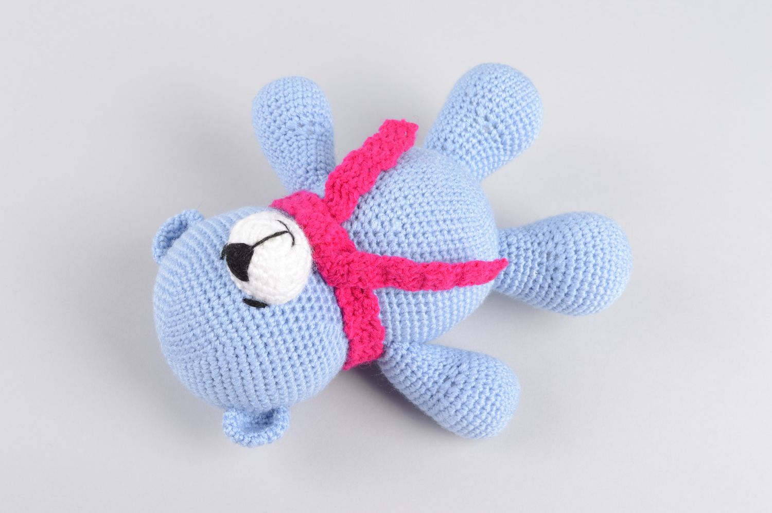 Stylish handmade soft toy cute childrens toys crochet toy for kids gift ideas photo 2