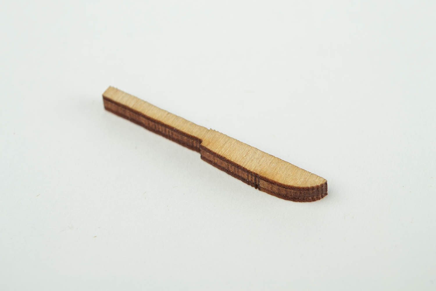 Holz Rohling handmade Figur zum Bemalen Deko Element Miniatur Figur Messer foto 4