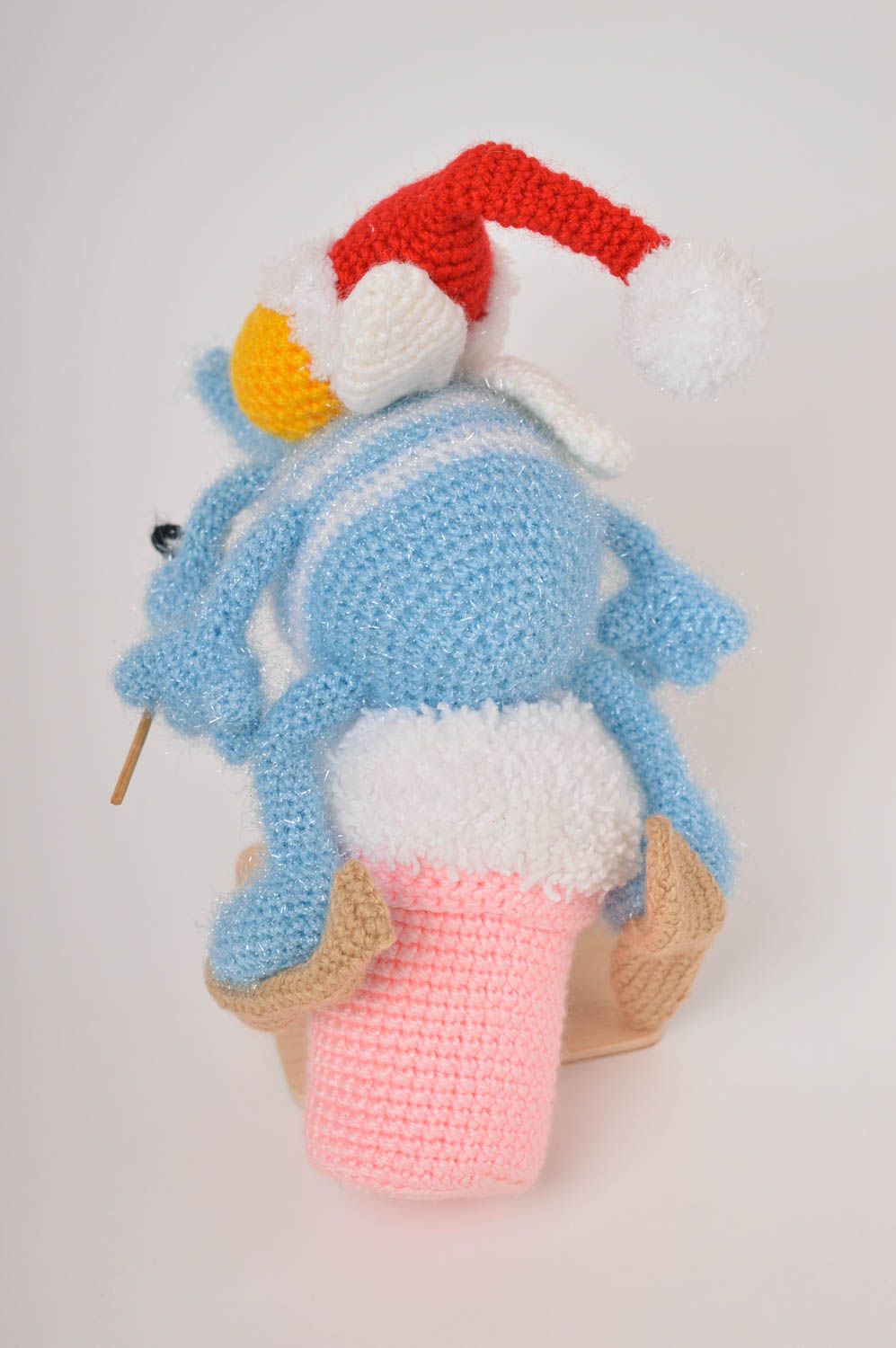 Peluche mouche Jouet fait main tricoté en fils acryliques Cadeau pour enfant photo 5