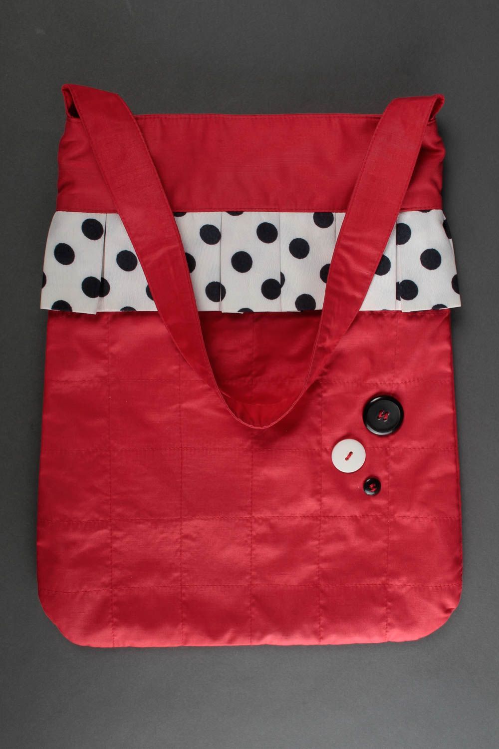 Designer Tasche handgefertigt Umhängetasche Damen Frauen Geschenk in Rot  foto 1