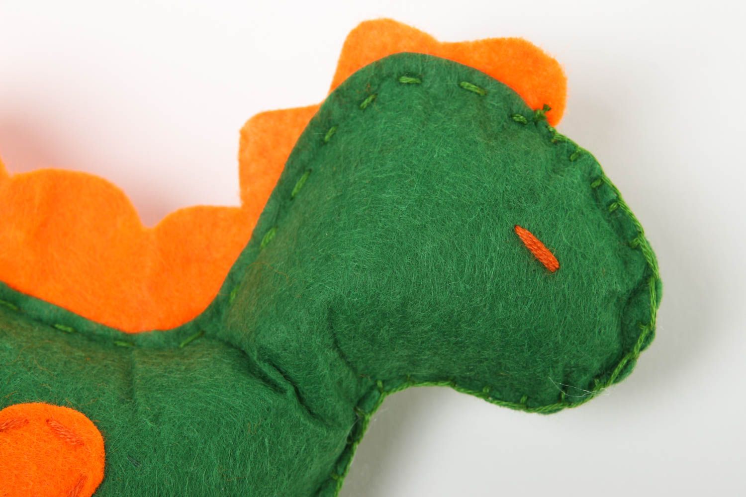 Игрушка для малышей хэнд мэйд мягкая игрушка динозавр детская игрушка небольшая фото 2