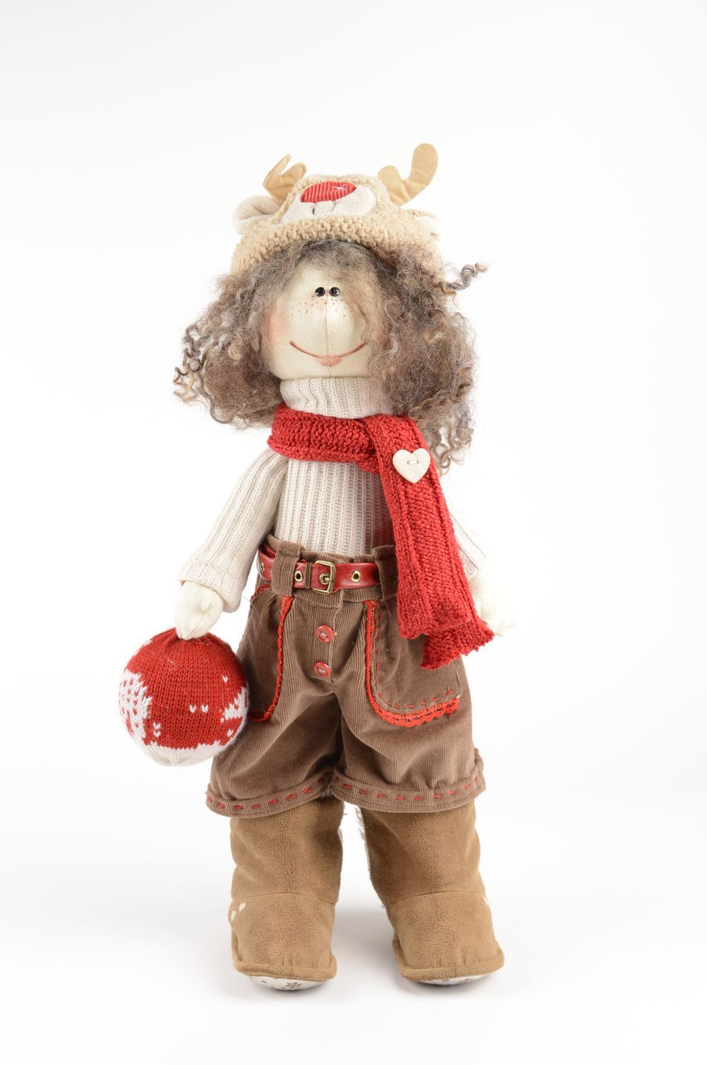 Кукла ручной работы кукла из ткани авторская кукла для детей оригинальная фото 1