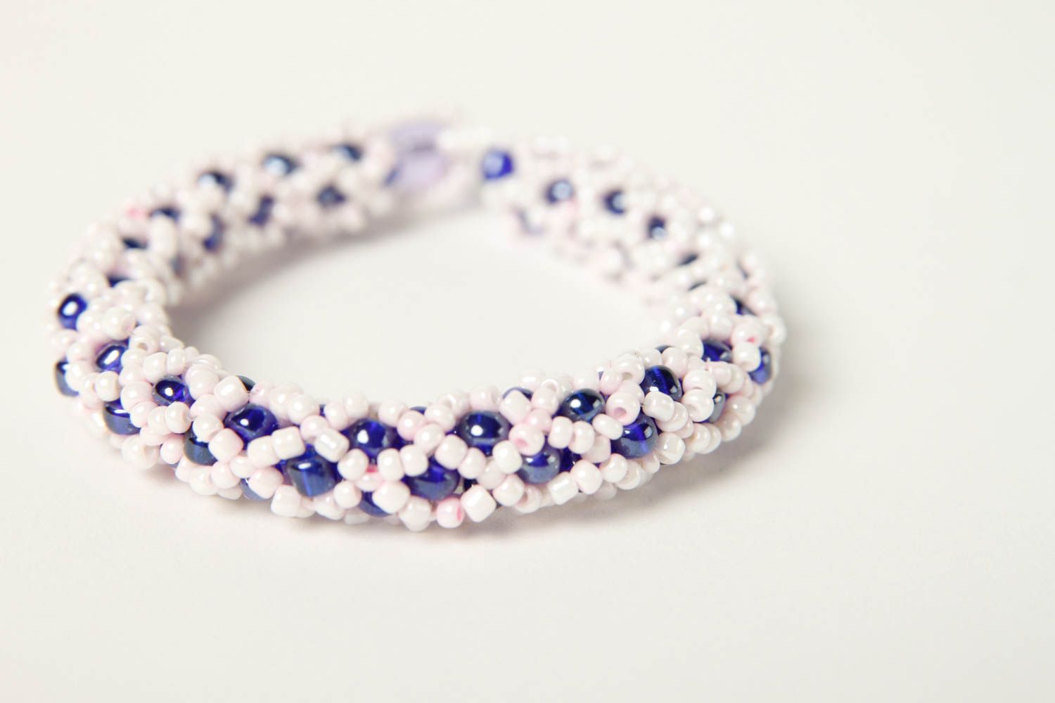 Woven bracelet exclusive bijouterie seed beads jewelry beaded bracelet for women photo 5