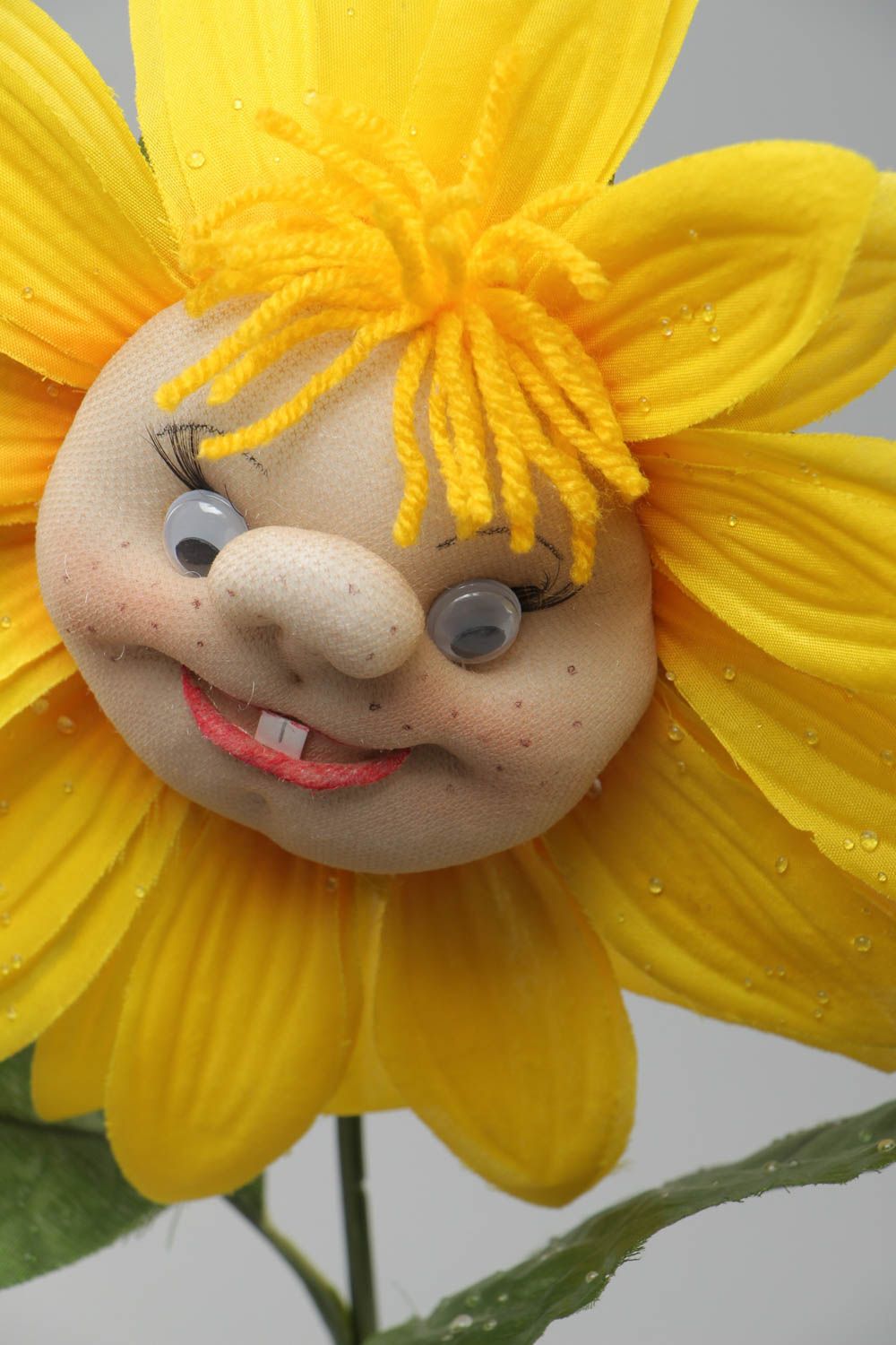 Handmade Topiary Geschenk für Kinder Blume im Topf für Dekor künstlerisch foto 3