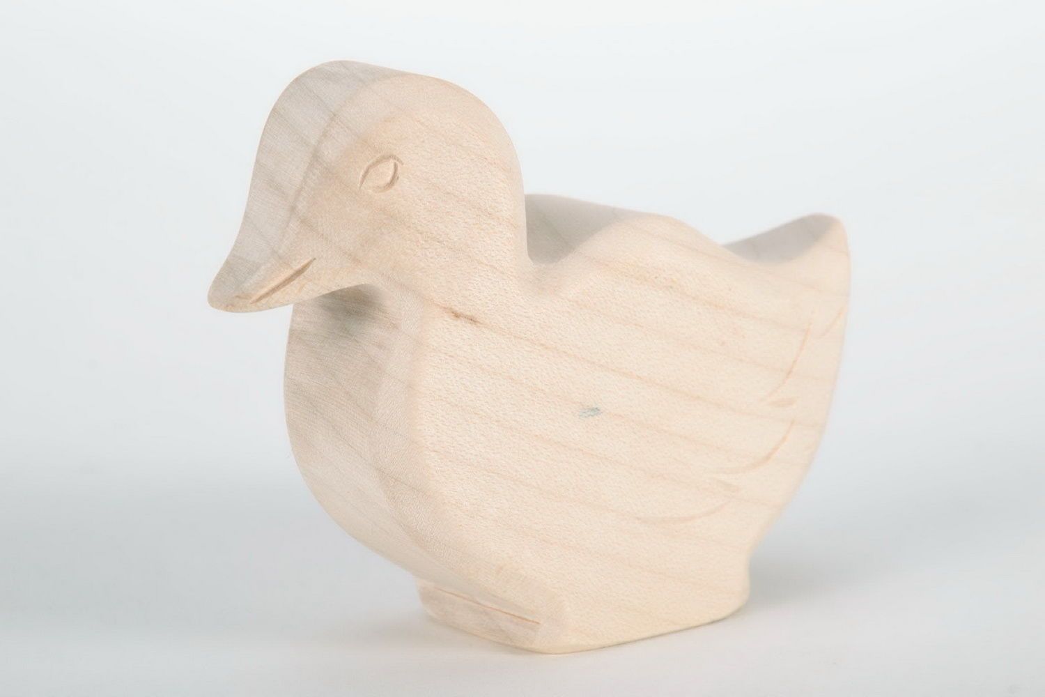 Wooden statuette Duck photo 3