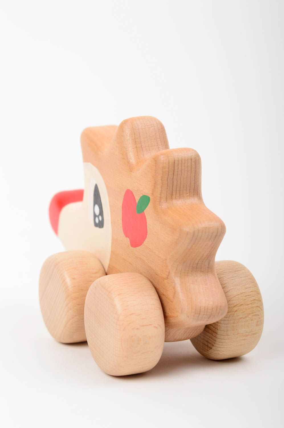 Wooden toy made of beech handmade accessories unusual stylish home decor photo 5