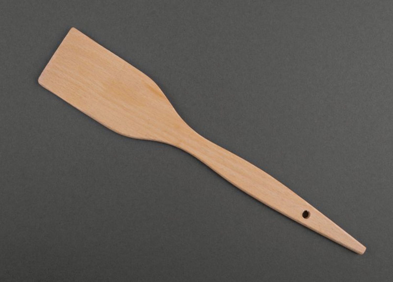 Wooden kitchen spatula photo 2