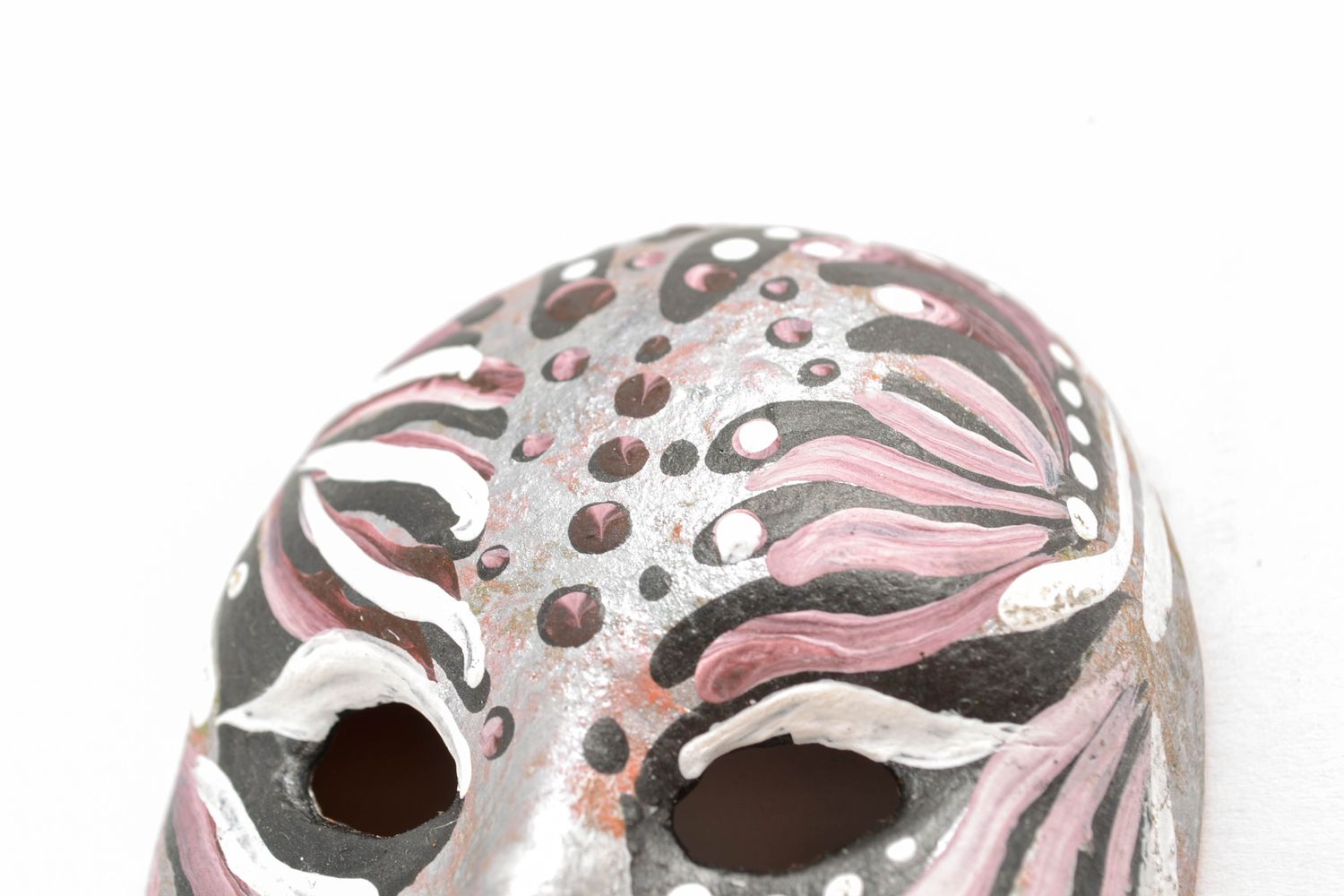Masque miniature décoratif de mascarade à accrocher photo 3