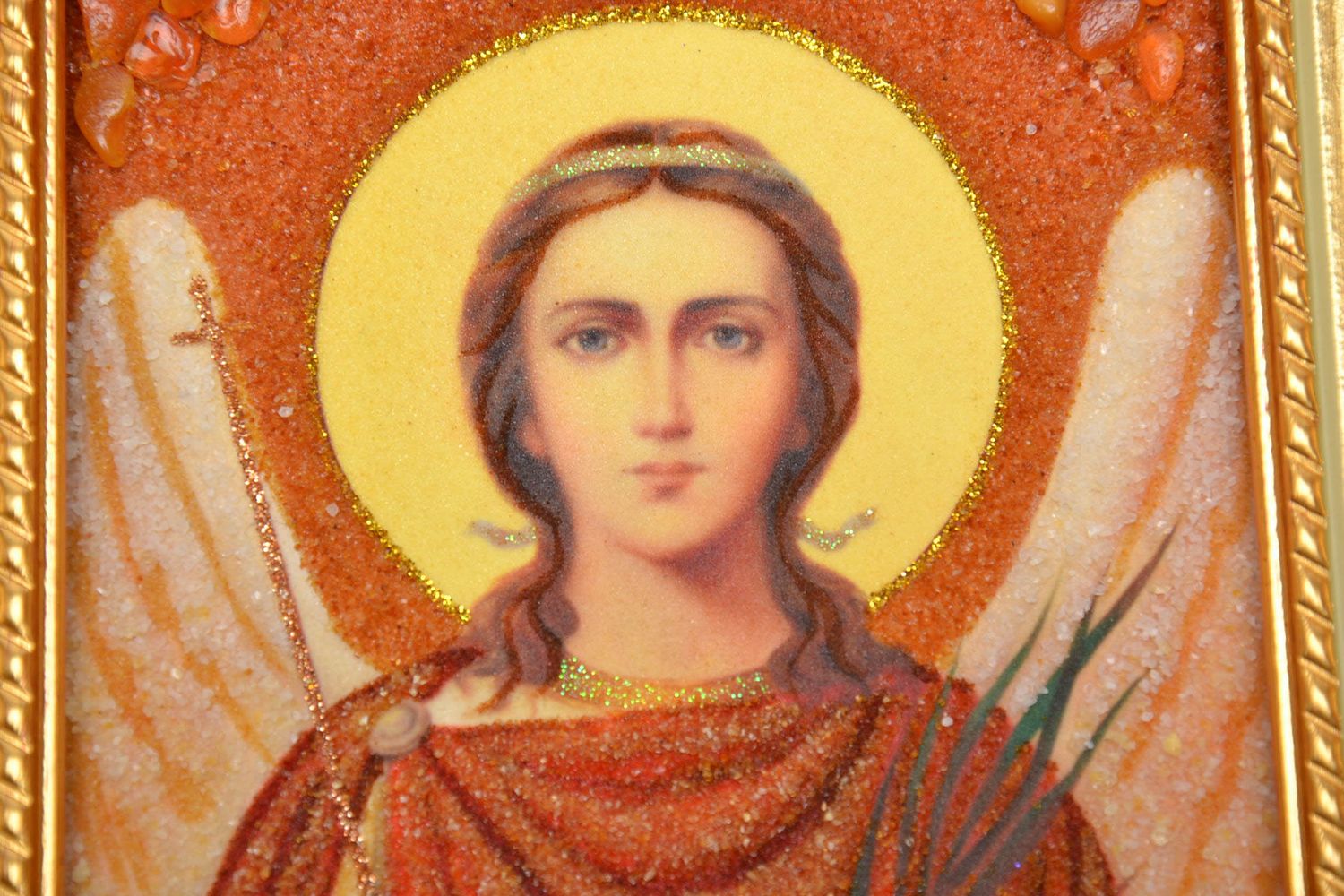 Репродукция православной иконы Святого Ангела Хранителя фото 4