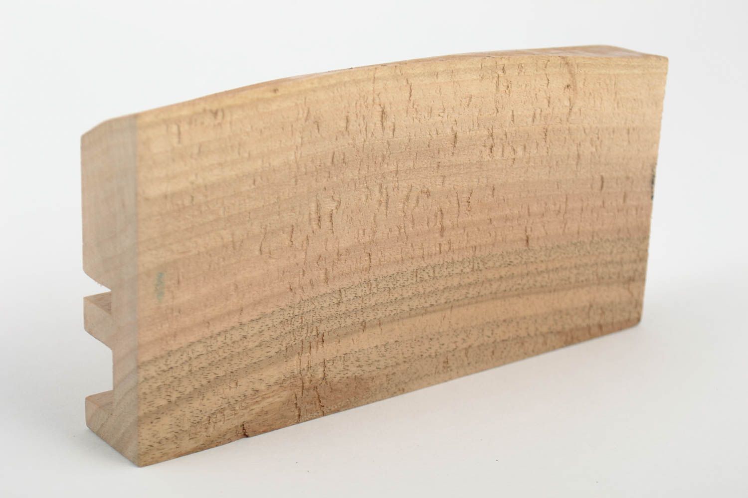 Sujetador para tablet ecológico de madera artesanal original pequeño bonito foto 4