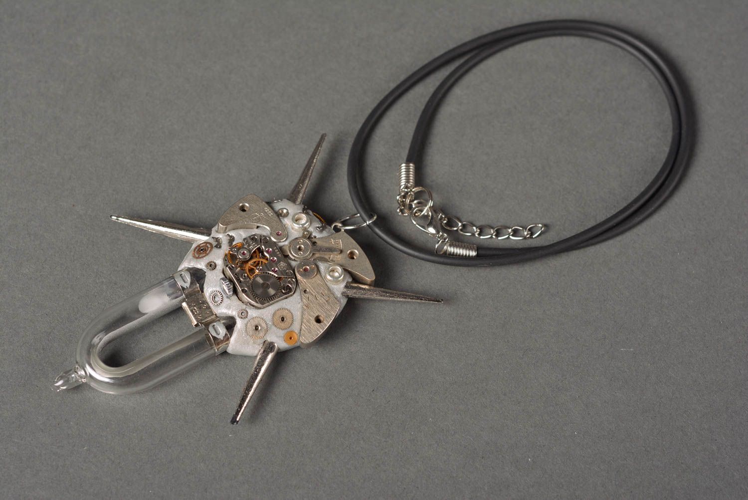 Handmade pendant designer jewelry unusual pendant metal pendant gift ideas photo 4
