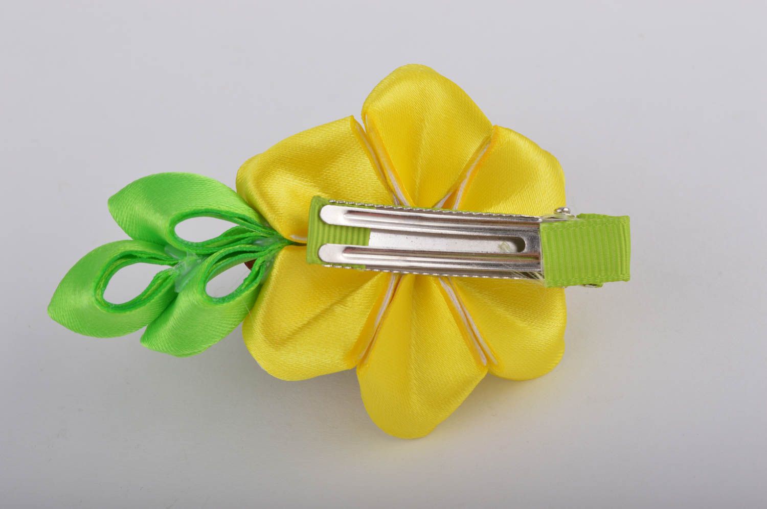 Handmade unusual hair clip beautiful flower hair clip accessory for kids photo 5