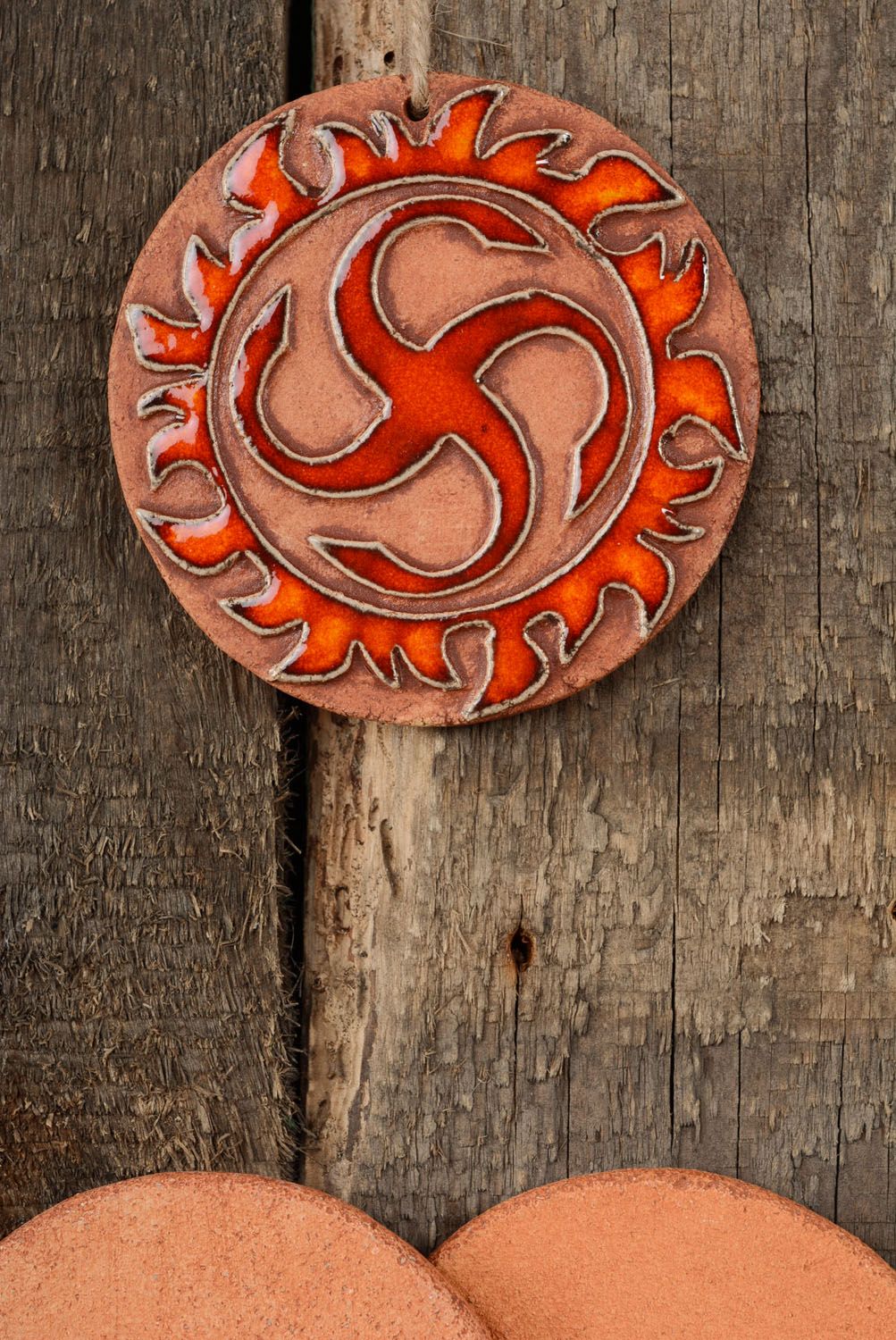 Ceramic amulet Svaor photo 4