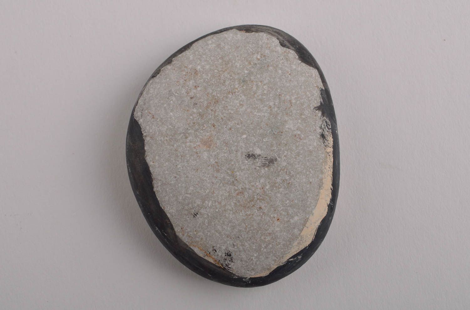 Раскрашенный камень ручной работы декор для дома морской камень оригинальный фото 5