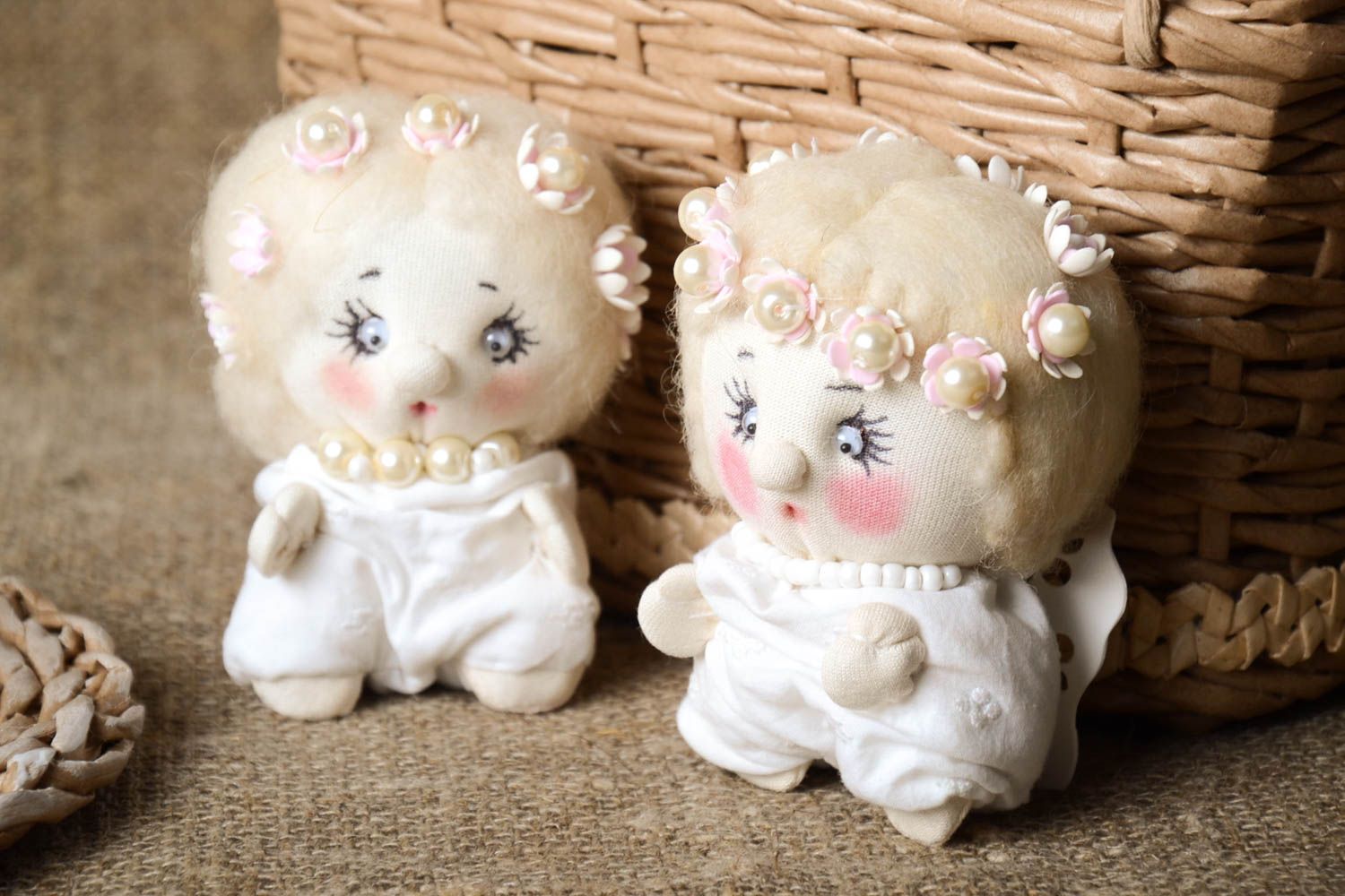 Muñecos artesanales para cuarto infantil decoración de casa regalo original foto 1