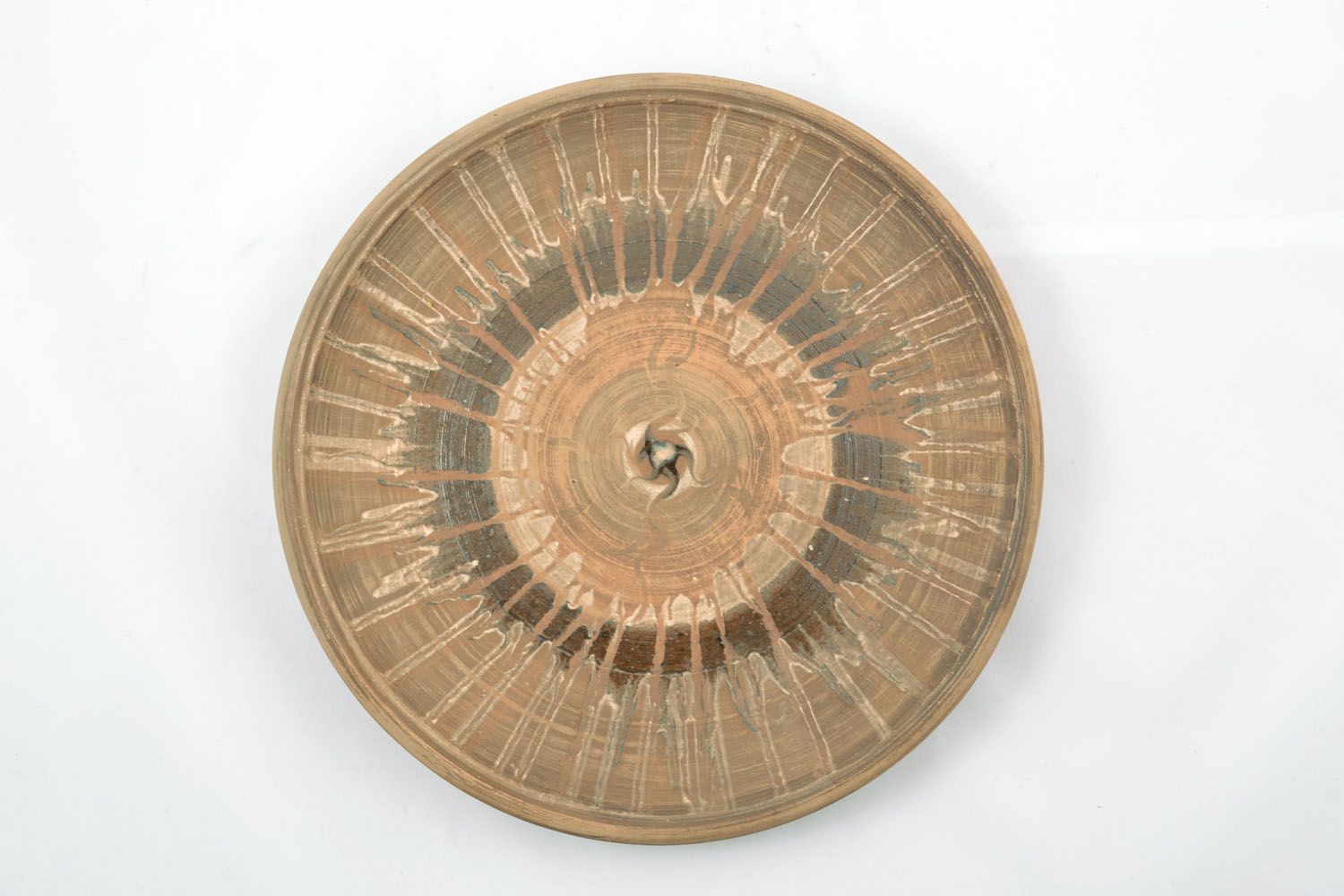 Керамическая декоративная тарелка фото 1