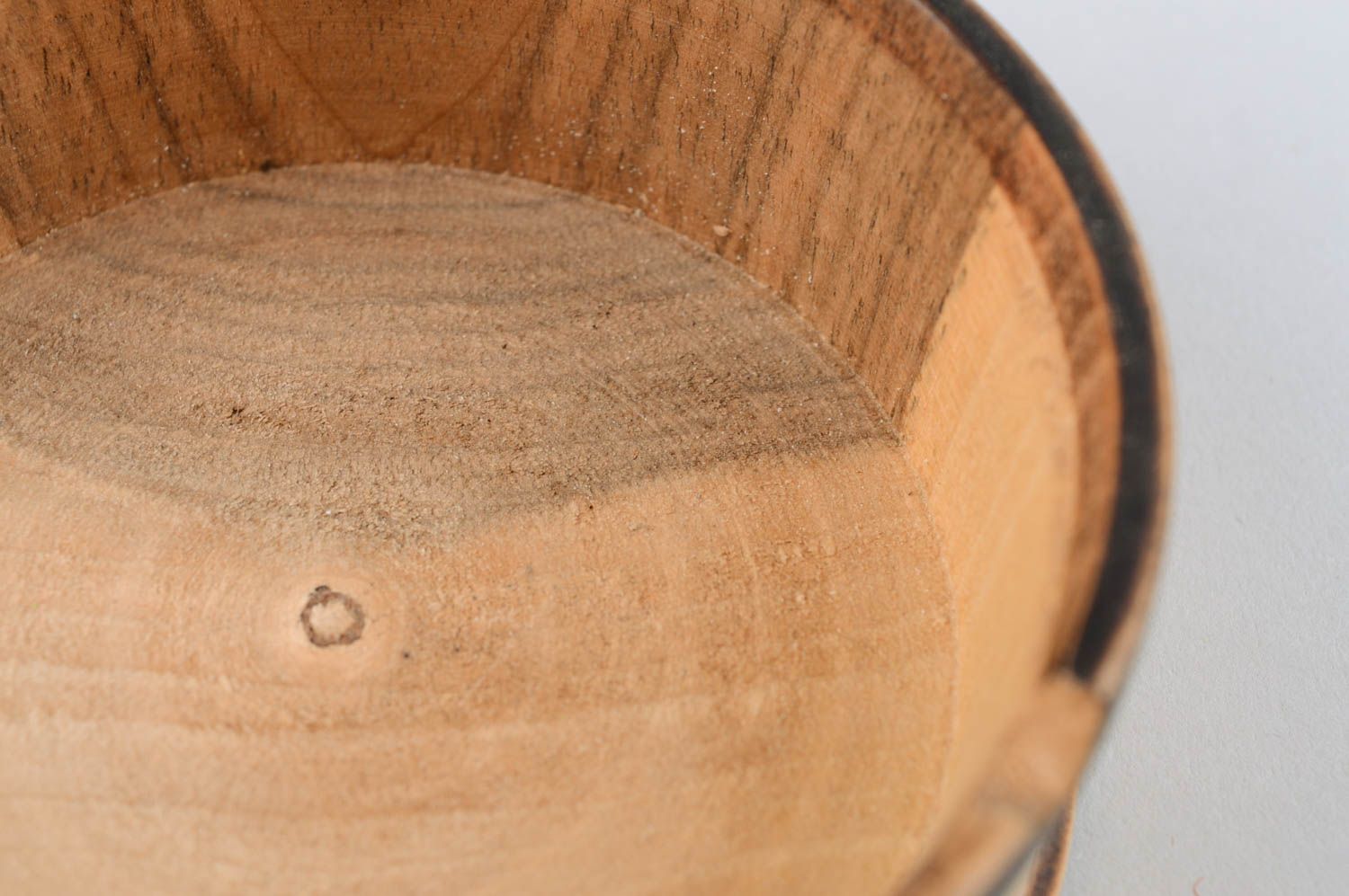 Aschenbecher Holz handmade lustiger Aschenbecher Geschenkidee für Männer foto 4