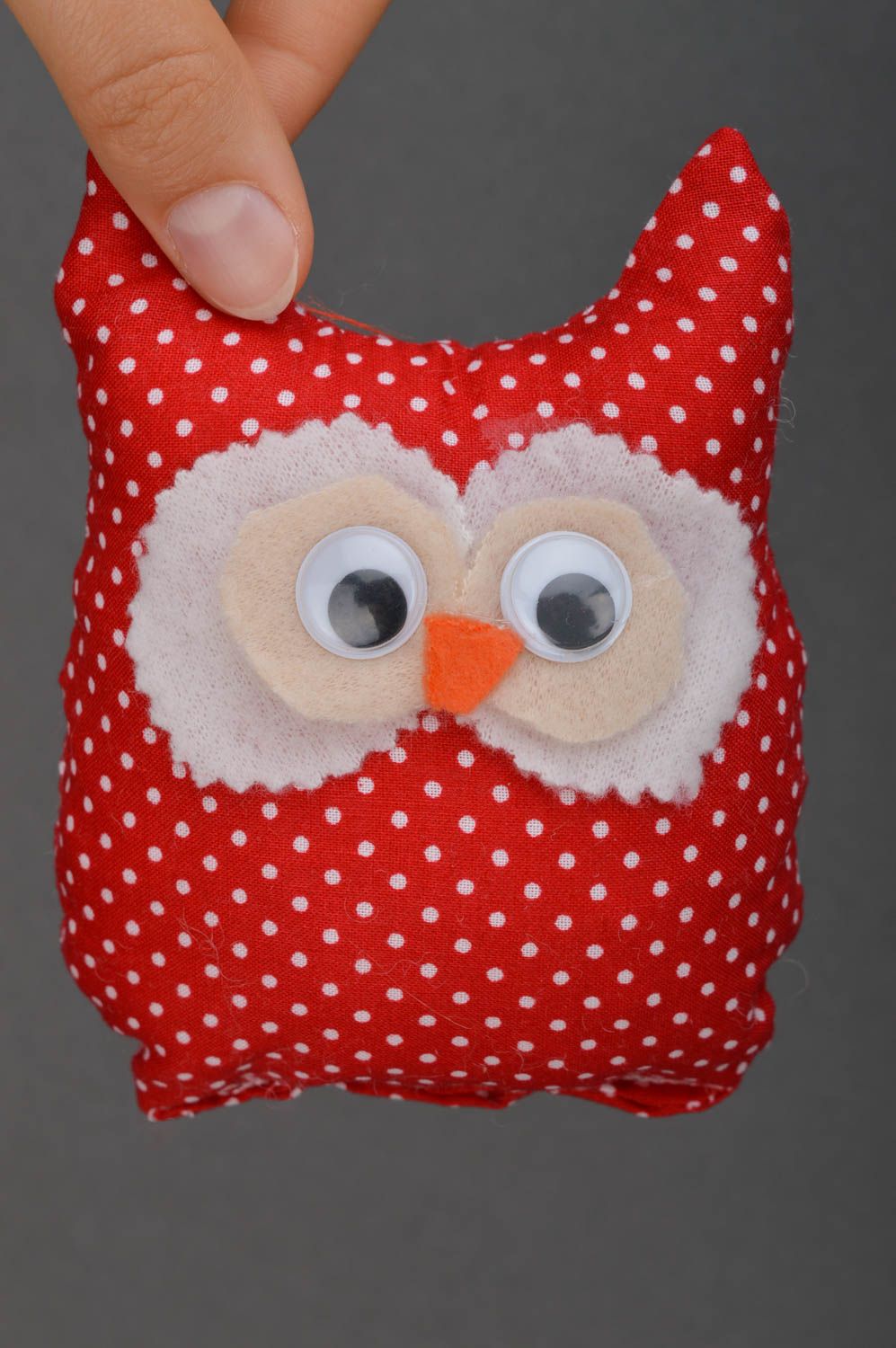 Handmade stuffed toy interior soft toy for baby nursery decor ideas owl doll photo 5