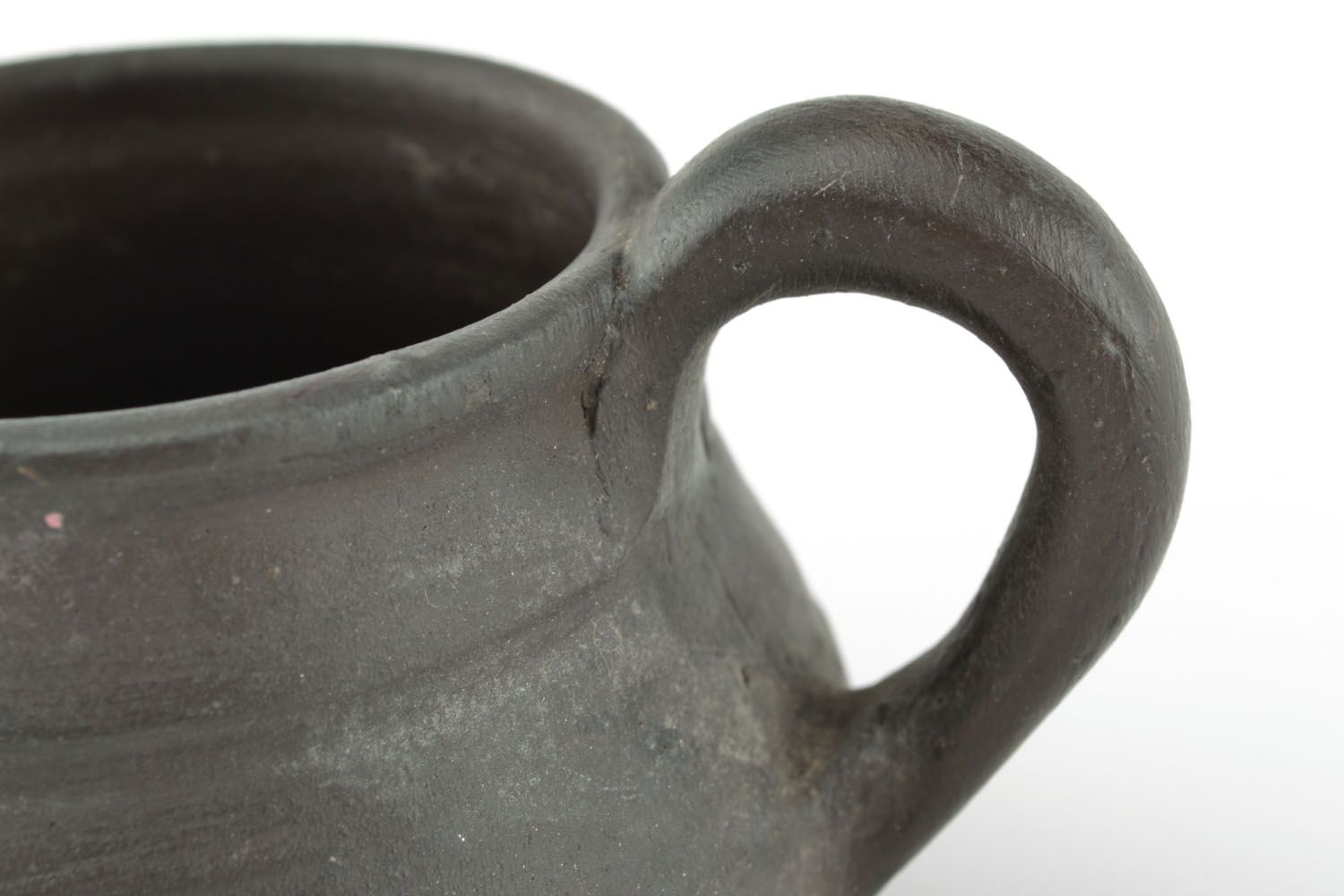 Глиняная чашка для кофе фото 2