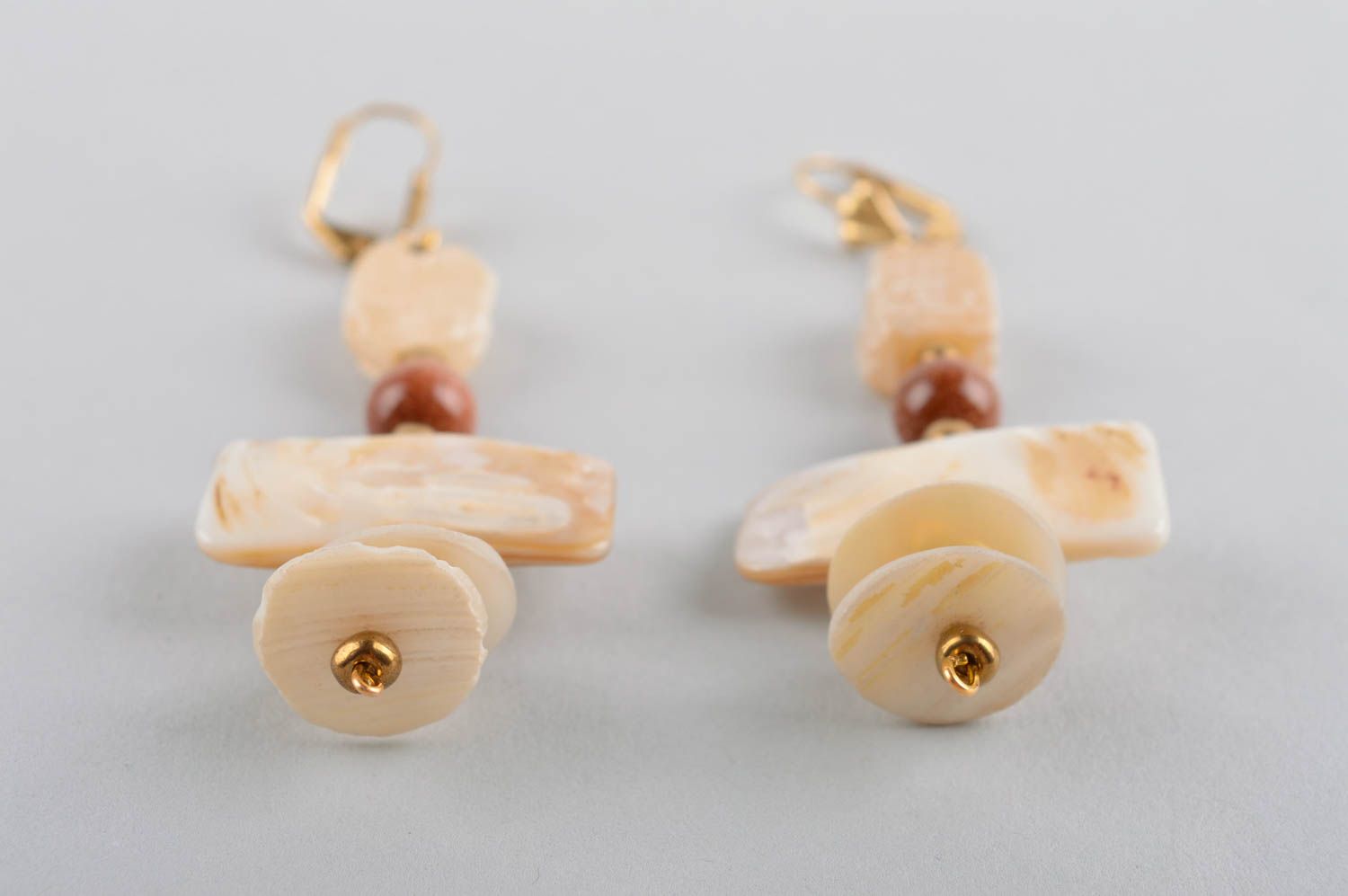 Handmade Ohrringe ausgefallener Ohrschmuck Ohrringe für Damen Frauen Ohrringe foto 4