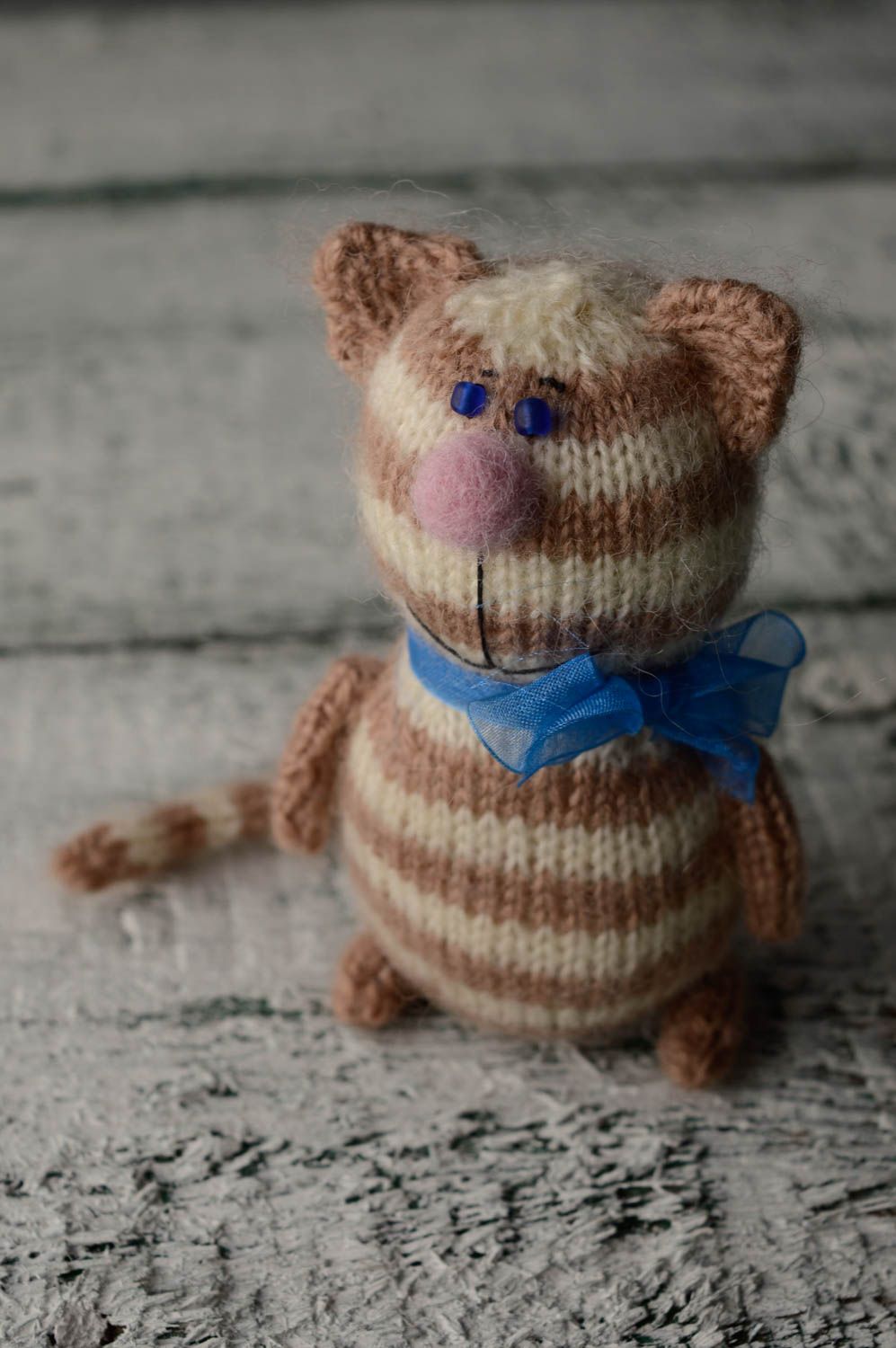 Soft crochet toy Kitten photo 1