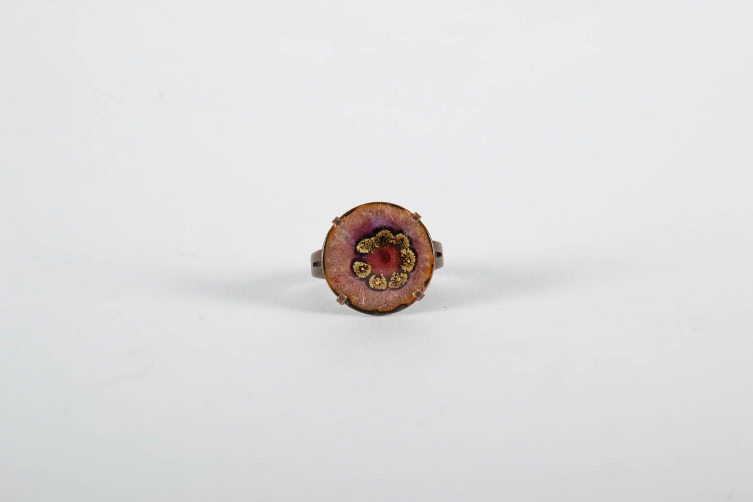 Schöner Ring aus Kupfer foto 3
