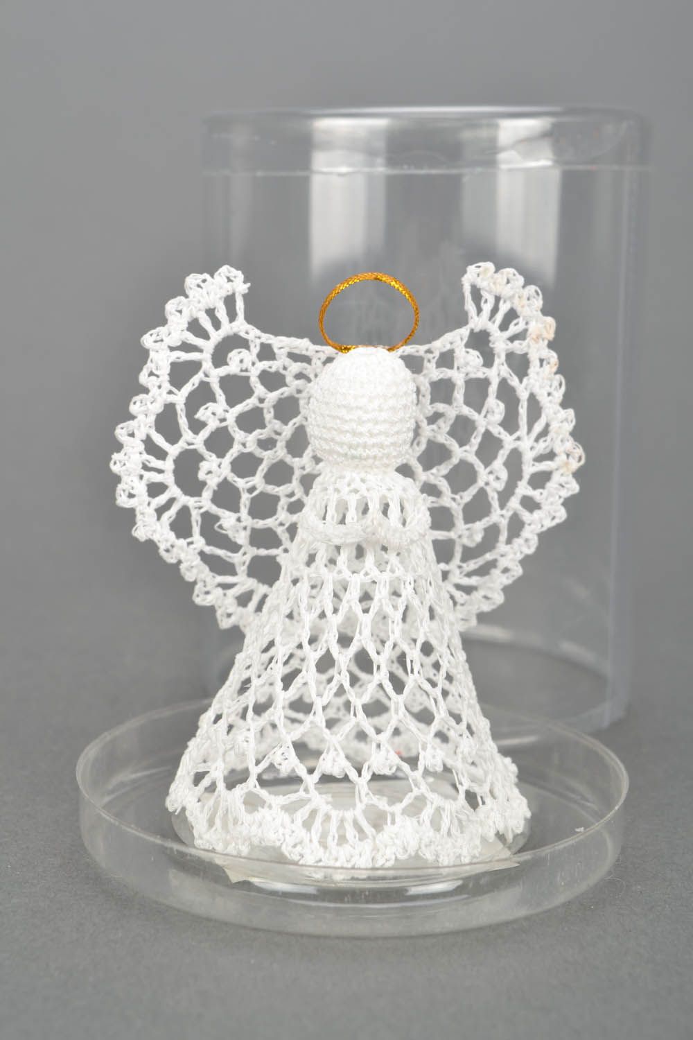 Crocheted New Year's decoration photo 3