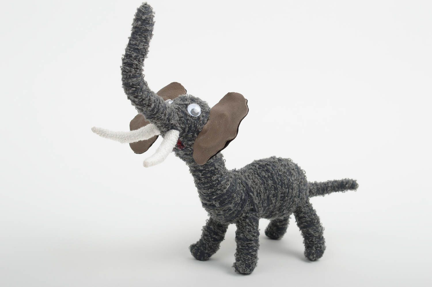 Kleinkinder Spielzeug Geschenk für Kinder Haus Deko weiches Kuscheltier Elefant foto 1
