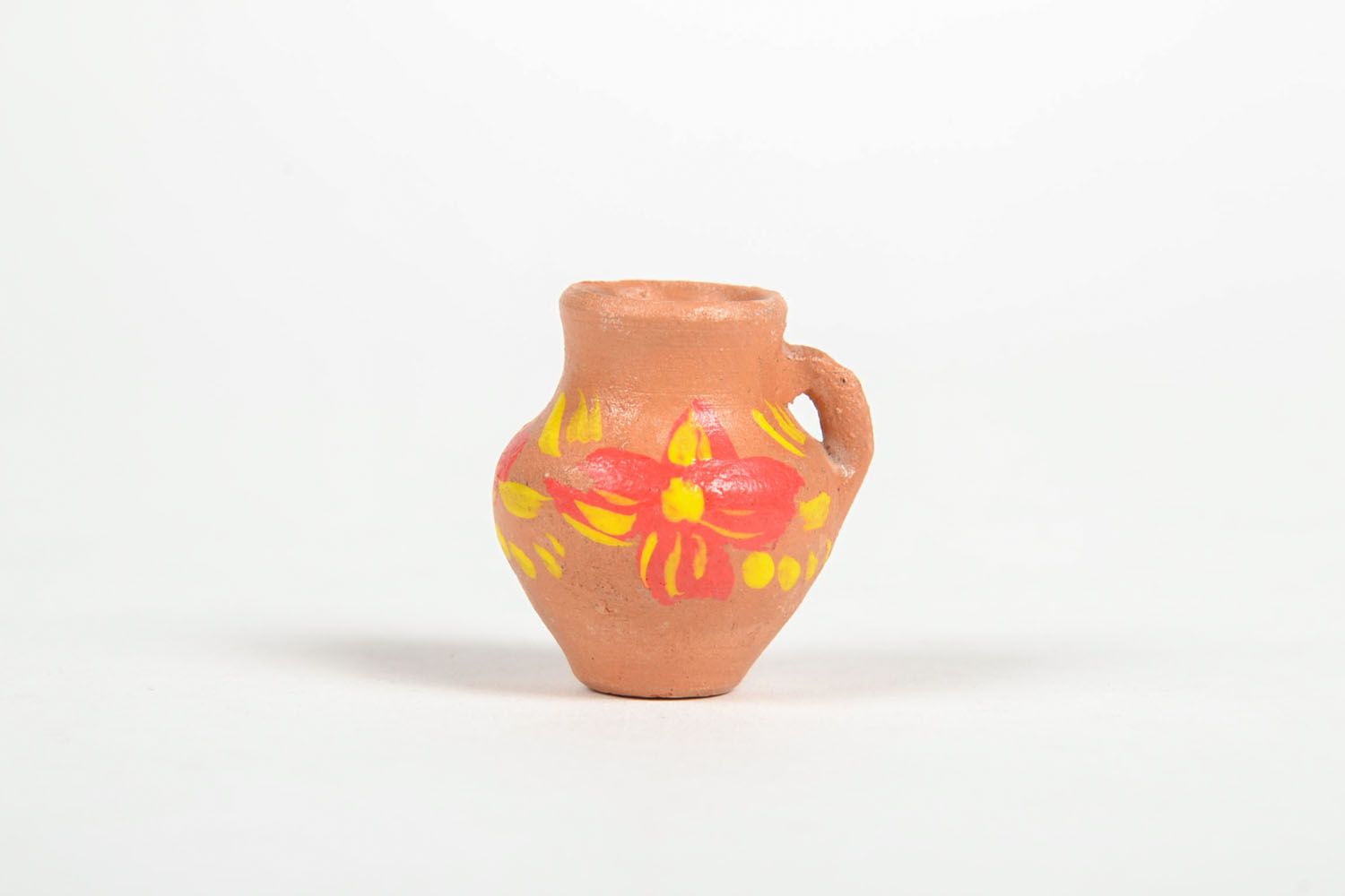 1,2 inches ceramic miniature pitcher 0,03 lb photo 2
