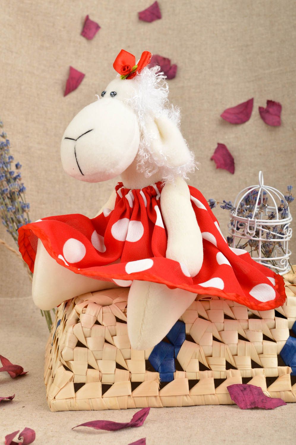 Unusual handmade stuffed toy soft toy cool rooms gift ideas decorative use only photo 1