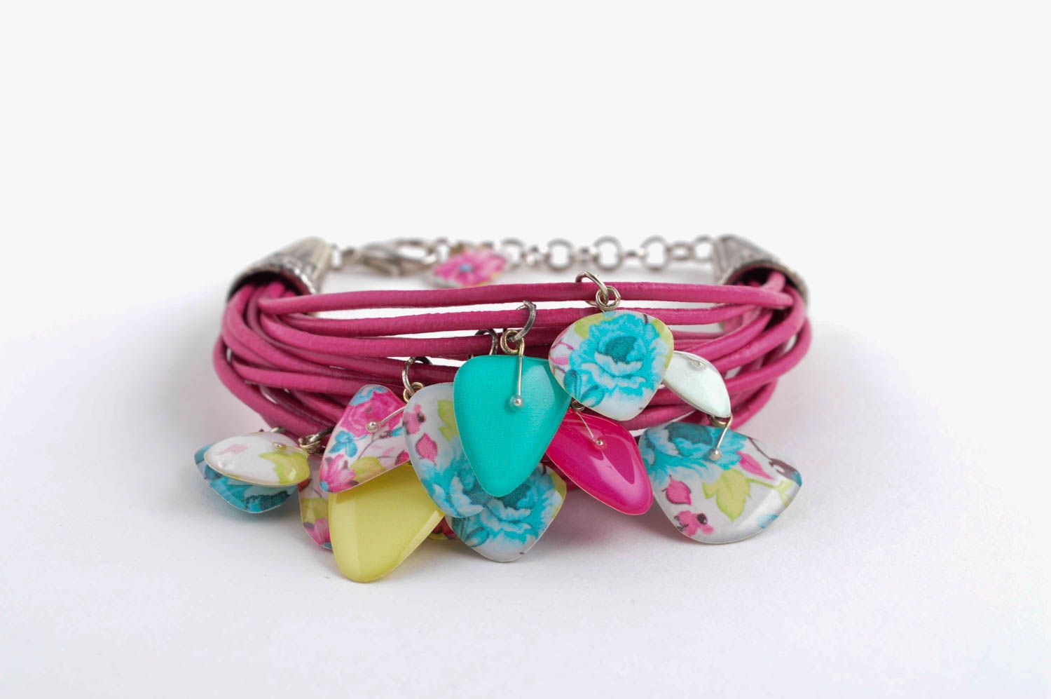 Handmade designer cute jewelry unusual stylish accessory elegant bracelet photo 3