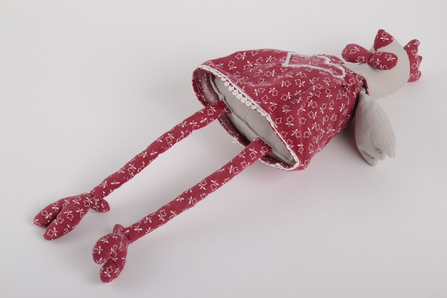 Beautiful soft toy stylish unusual accessories designer handmade present photo 4
