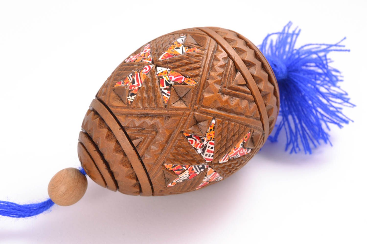 Пасхальное яйцо ручной работы пасхальный декор для дома пасхальный сувенир фото 3