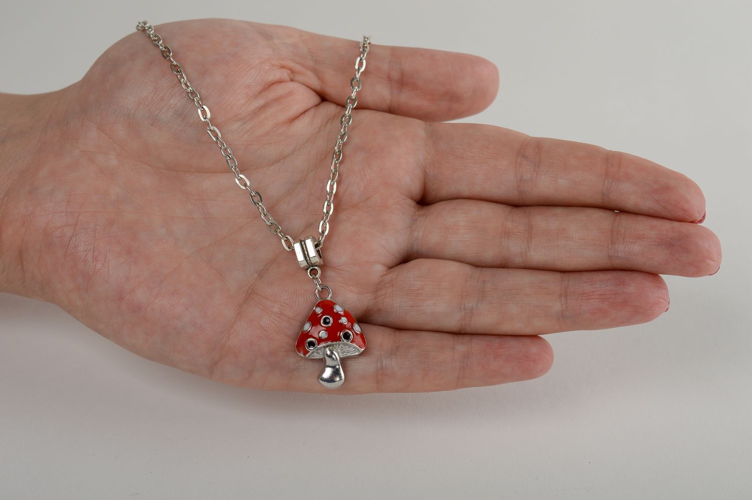 Metal pendant handmade metal jewelry metal accessories bright pendant for girls photo 5