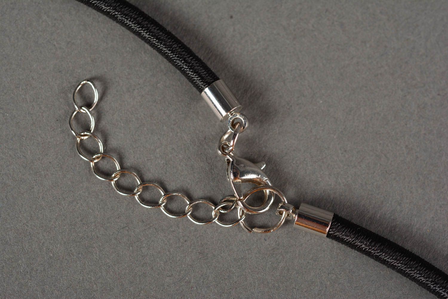 Beautiful handmade metal neck pendant contemporary jewelry fashion trends photo 5