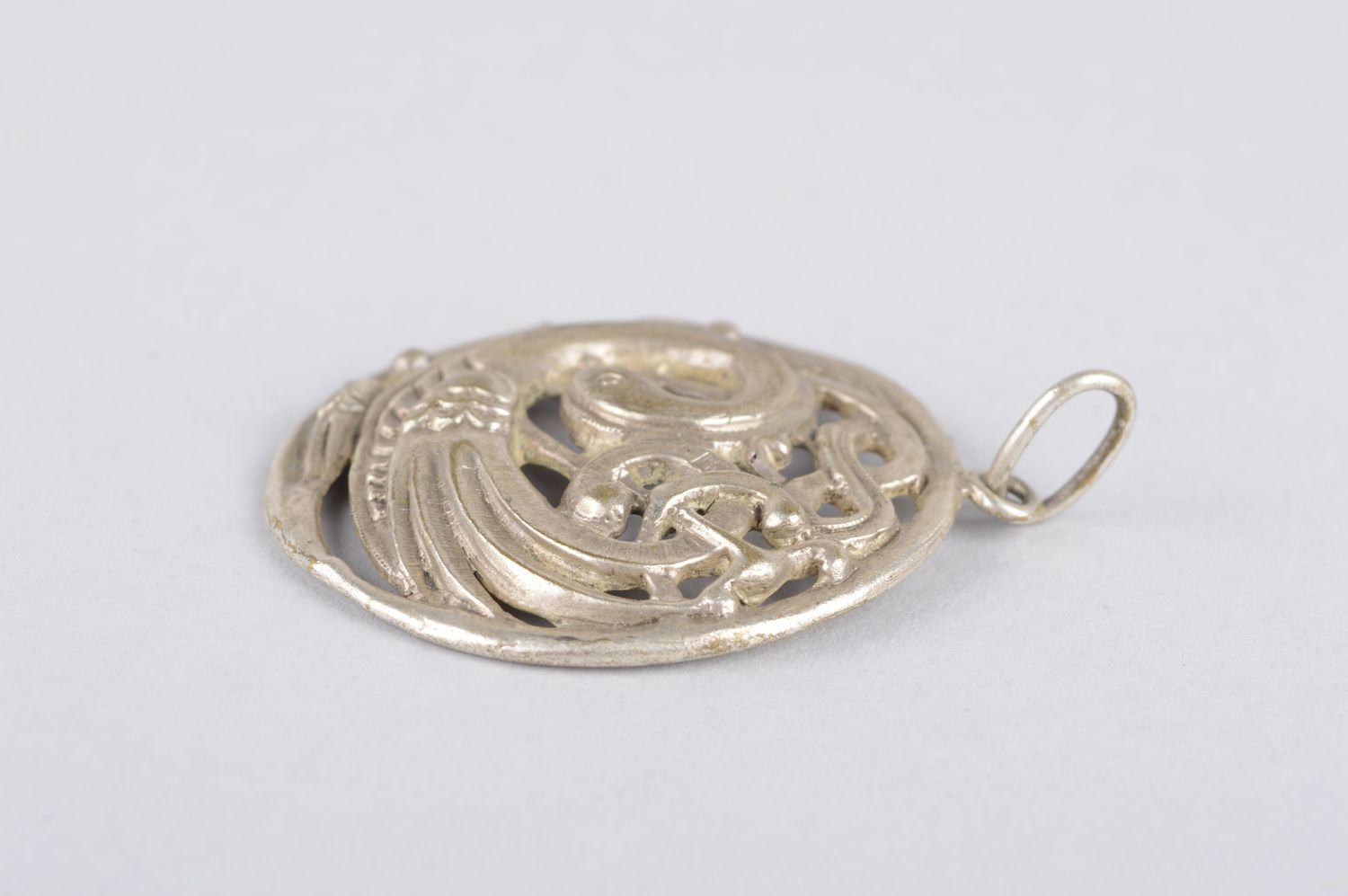Handmade designer jewelry bronze pendant for women bronze accessories for women photo 4