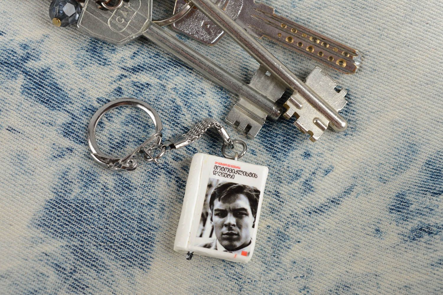 Handmade keychain designer keyrings handbag charm souvenir ideas cool gifts photo 1