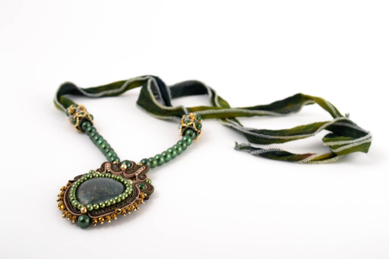 Stylish handmade pendant interesting jewelry beautiful accessories present photo 1