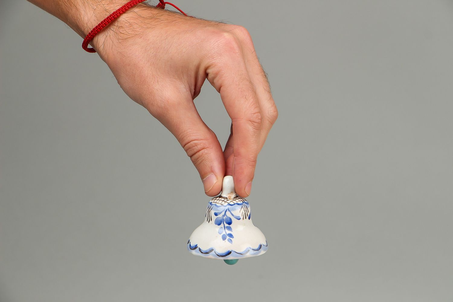 Handmade ceramic bell photo 3